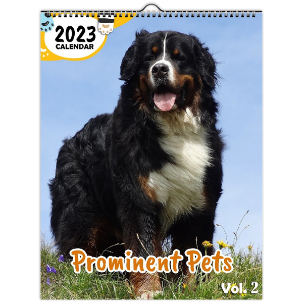 Prominent Pets Volume Two: 2023 Wall Calendar