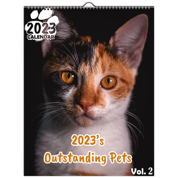 2023's Outstanding Pets Volume Two: 2023 Wall Calendar