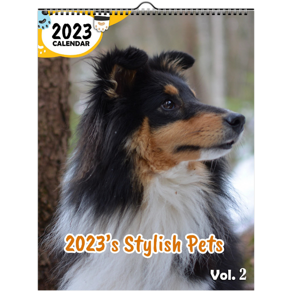 2023's Stylish Pets Volume Two: 2023 Wall Calendar