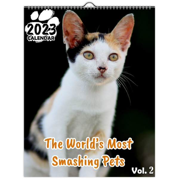 The World's Most Smashing Pets Volume Two: 2023 Wall Calendar