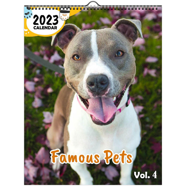 Famous Pets Volume Four: 2023 Wall Calendar
