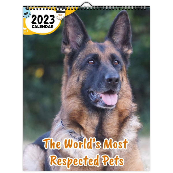 The World's Most Respected Pets: 2023 Wall Calendar