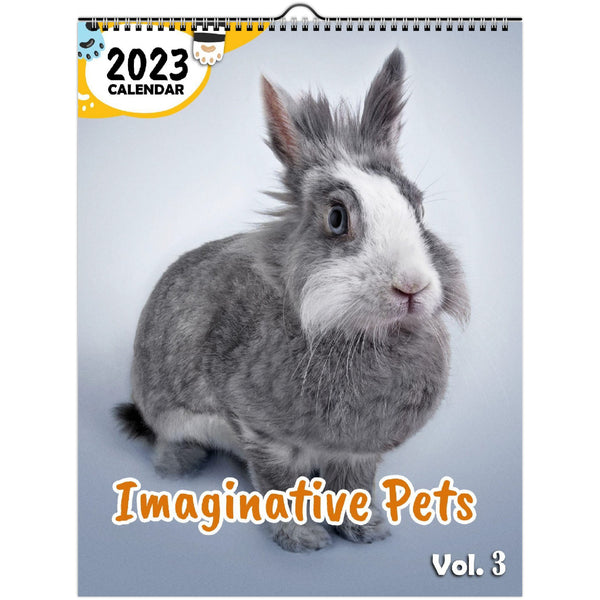 Imaginative Pets Volume Three: 2023 Wall Calendar