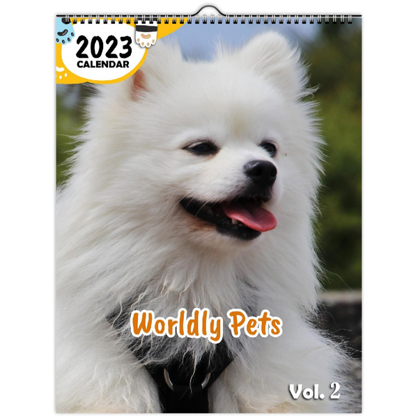Worldly Pets Volume Two: 2023 Wall Calendar