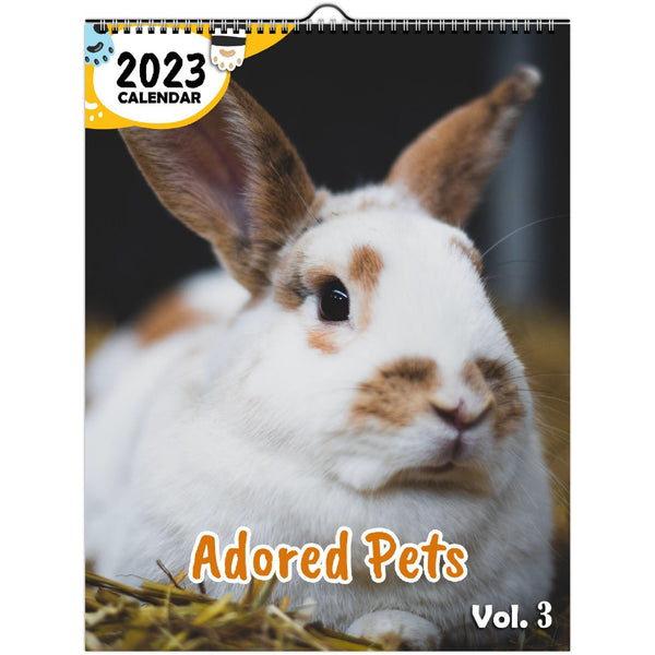 Adored Pets Volume Three: 2023 Wall Calendar