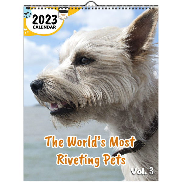 The World's Most Riveting Pets Volume Three: 2023 Wall Calendar