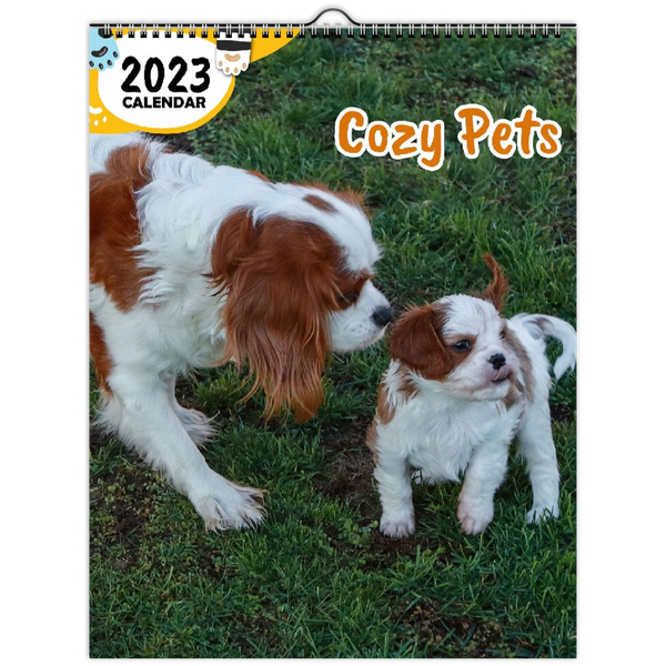 Cozy Pets: 2023 Wall Calendar