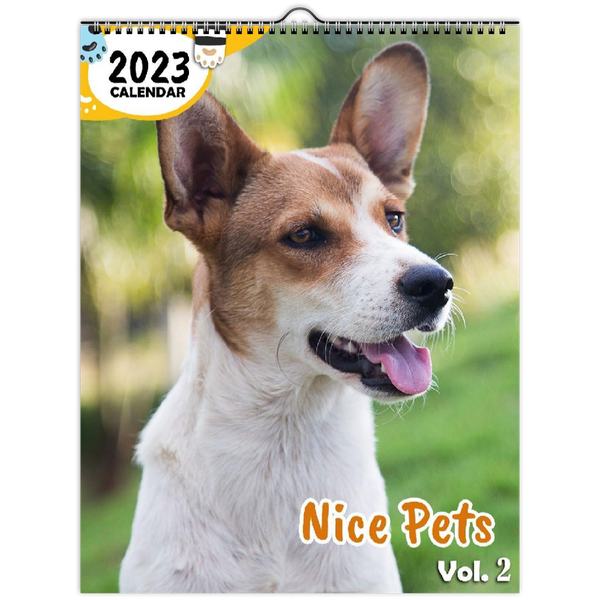 Nice Pets Volume Two: 2023 Wall Calendar