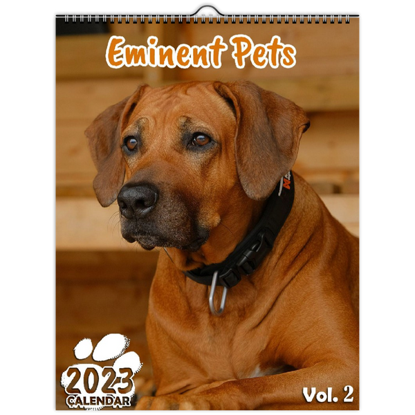 Eminent Pets Volume Two: 2023 Wall Calendar