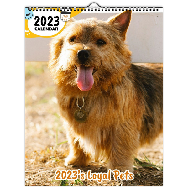 2023's Loyal Pets: 2023 Wall Calendar