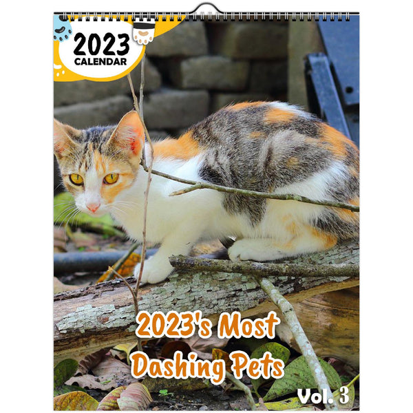 2023's Most Dashing Pets Volume Three: 2023 Wall Calendar