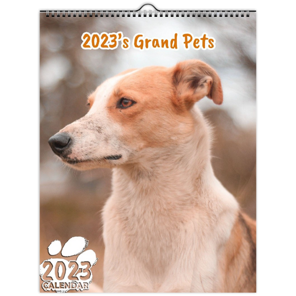 2023's Grand Pets: 2023 Wall Calendar