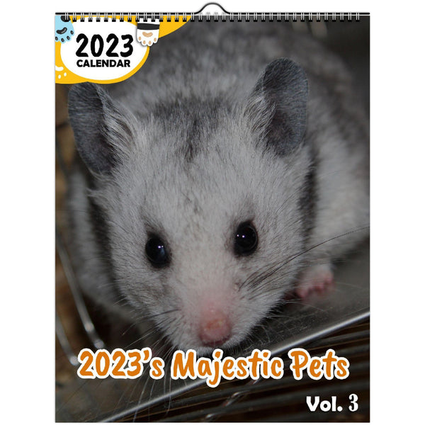 2023's Majestic Pets Volume Three: 2023 Wall Calendar
