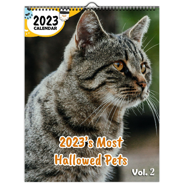 2023's Most Hallowed Pets Volume Two: 2023 Wall Calendar