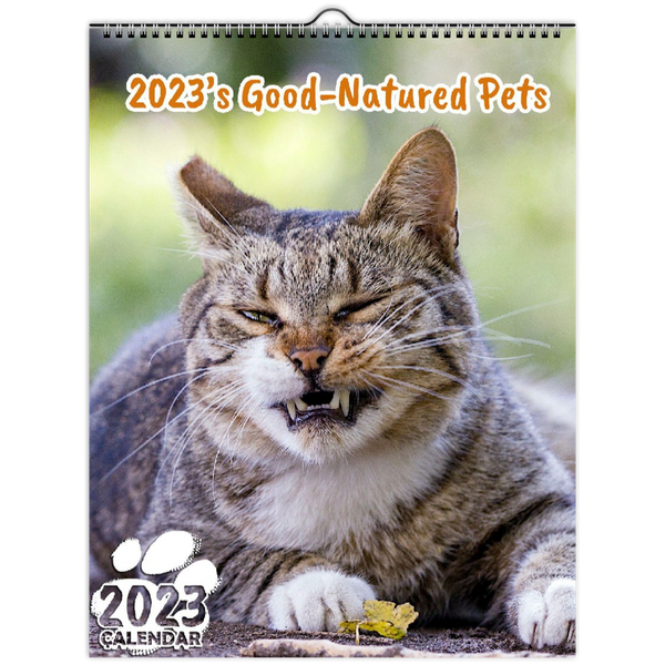 2023's Good-Natured Pets: 2023 Wall Calendar
