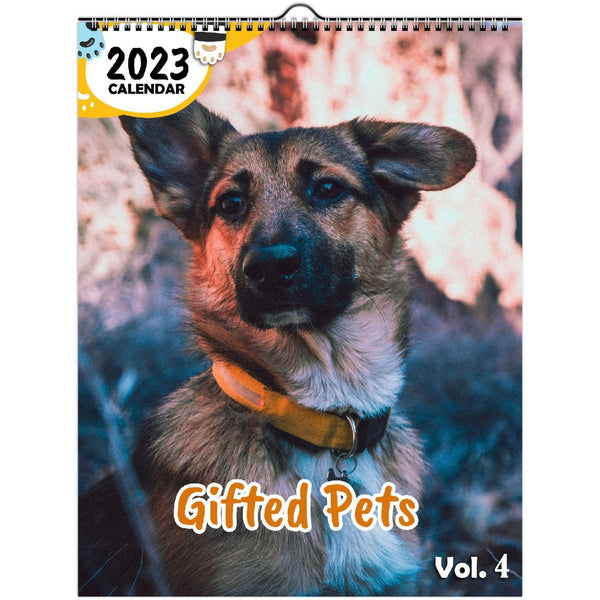 Gifted Pets Volume Four: 2023 Wall Calendar