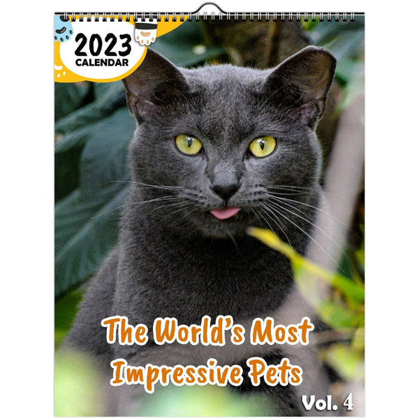 The World's Most Impressive Pets Volume Four: 2023 Wall Calendar