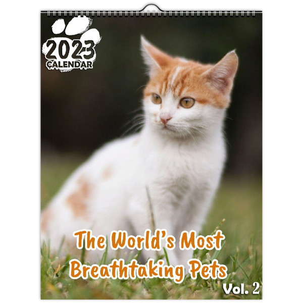 The World's Most Breathtaking Pets Volume Two: 2023 Wall Calendar