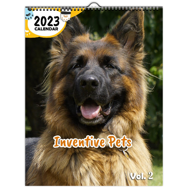 Inventive Pets Volume Two: 2023 Wall Calendar