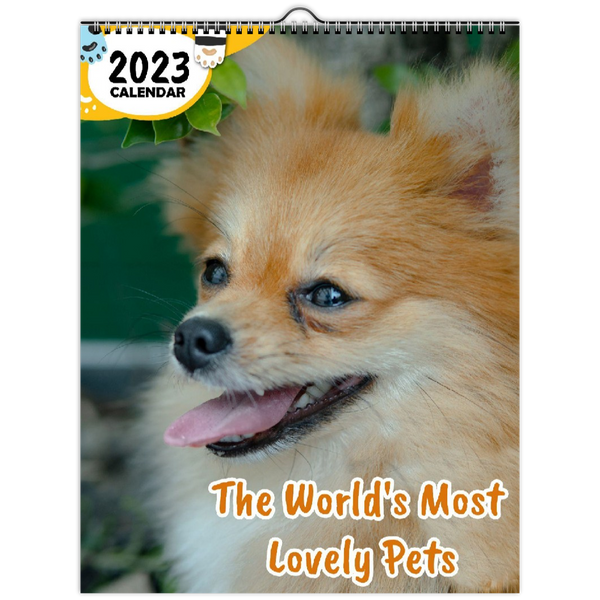 The World's Most Lovely Pets: 2023 Wall Calendar