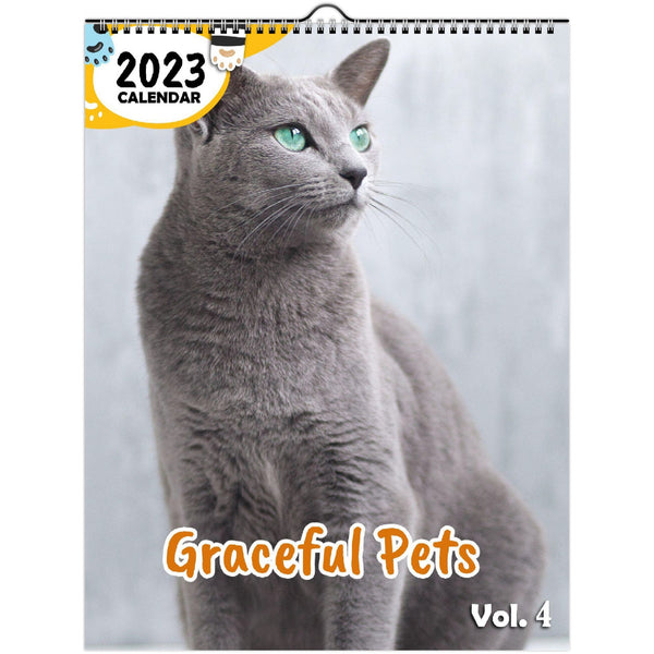 Graceful Pets Volume Four: 2023 Wall Calendar
