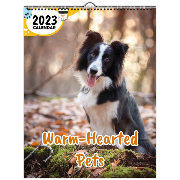 Warm-Hearted Pets: 2023 Wall Calendar