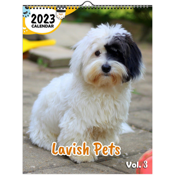 Lavish Pets Volume Three: 2023 Wall Calendar