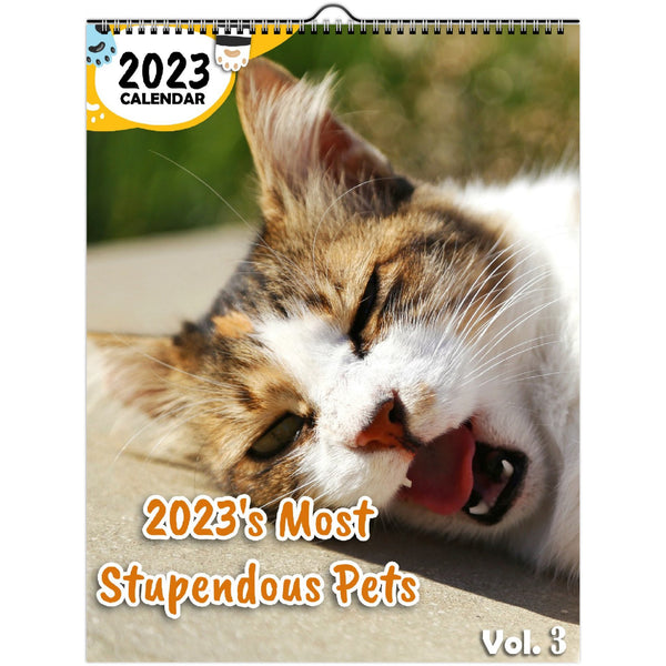 2023's Most Stupendous Pets Volume Three: 2023 Wall Calendar