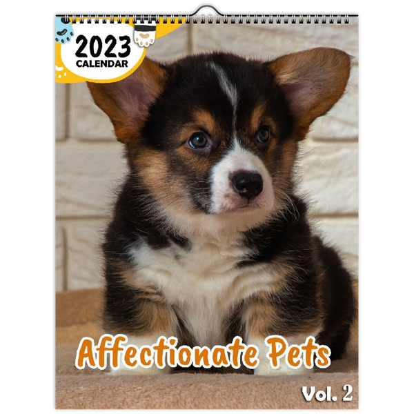 Affectionate Pets Volume Two: 2023 Wall Calendar