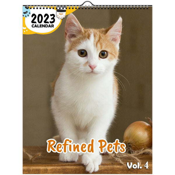 Refined Pets Volume Four: 2023 Wall Calendar