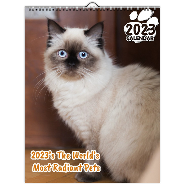 2023's The World's Most Radiant Pets: 2023 Wall Calendar