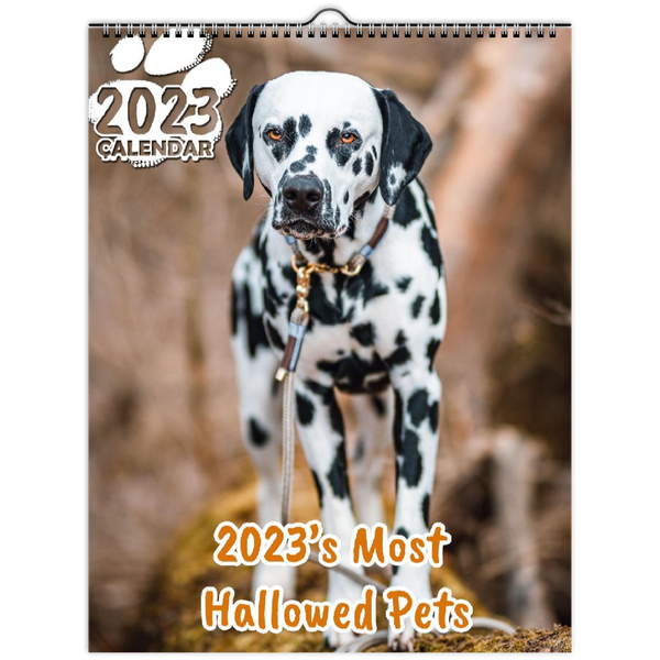2023's Most Hallowed Pets: 2023 Wall Calendar