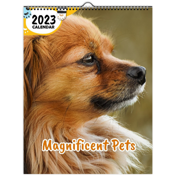 Magnificent Pets: 2023 Wall Calendar