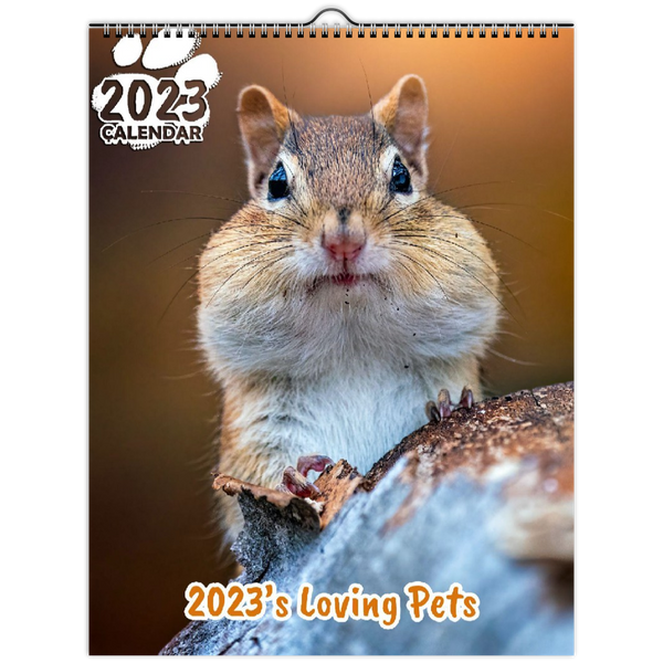 2023's Loving Pets: 2023 Wall Calendar
