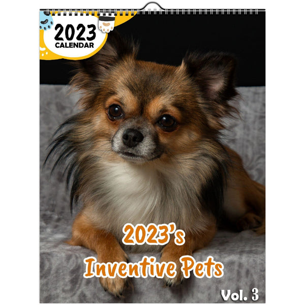 2023's Inventive Pets Volume Three: 2023 Wall Calendar