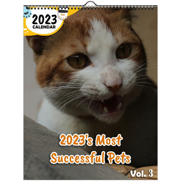 2023's Most Successful Pets Volume Three: 2023 Wall Calendar