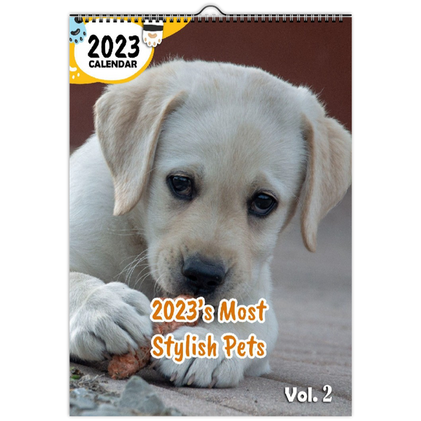 2023's Most Stylish Pets Volume Two: 2023 Wall Calendar