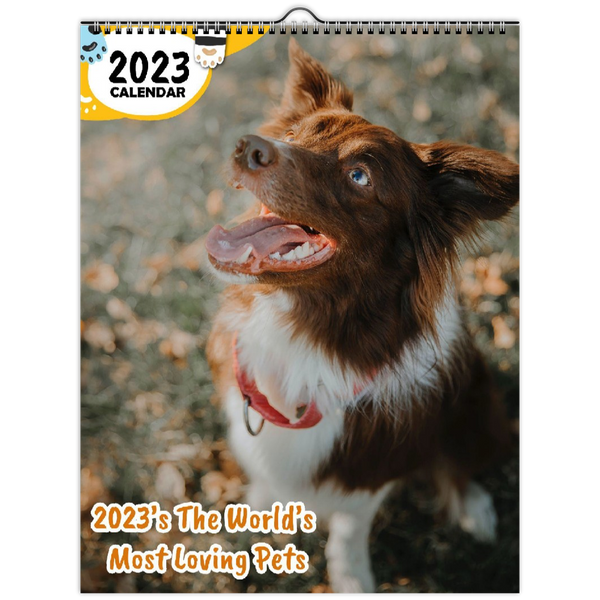 2023's The World's Most Loving Pets: 2023 Wall Calendar