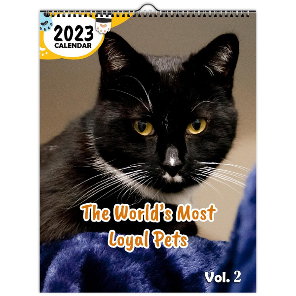 The World's Most Loyal Pets Volume Two: 2023 Wall Calendar