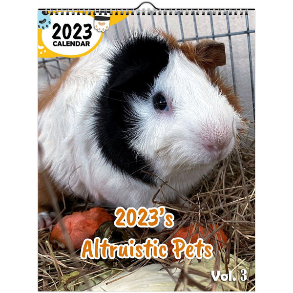 2023's Altruistic Pets Volume Three: 2023 Wall Calendar