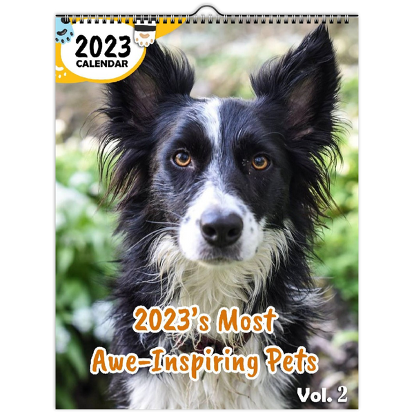 2023's Most Awe-Inspiring Pets Volume Two: 2023 Wall Calendar
