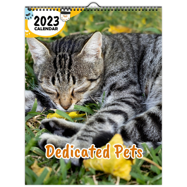 Dedicated Pets: 2023 Wall Calendar