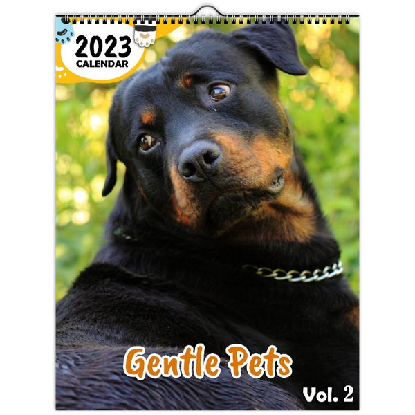 Gentle Pets Volume Two: 2023 Wall Calendar