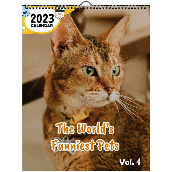 The World's Funniest Pets Volume Four: 2023 Wall Calendar