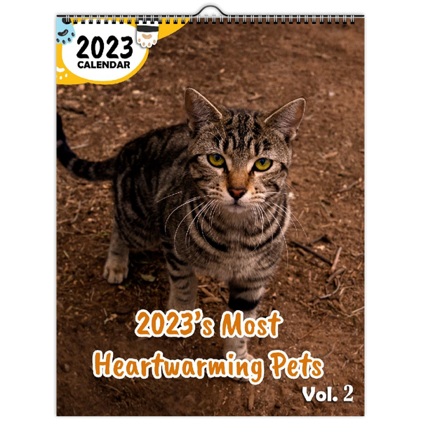 2023's Most Heartwarming Pets Volume Two: 2023 Wall Calendar