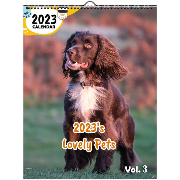 2023's Lovely Pets Volume Three: 2023 Wall Calendar