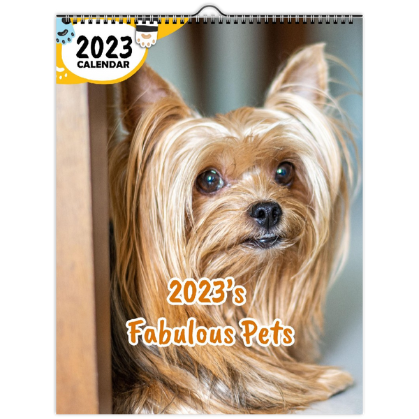 2023's Fabulous Pets: 2023 Wall Calendar