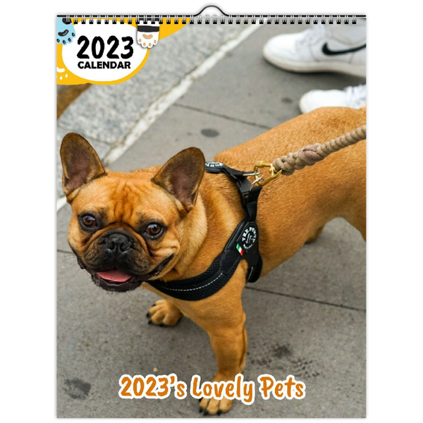 2023's Lovely Pets: 2023 Wall Calendar