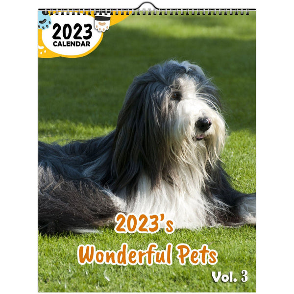 2023's Wonderful Pets Volume Three: 2023 Wall Calendar