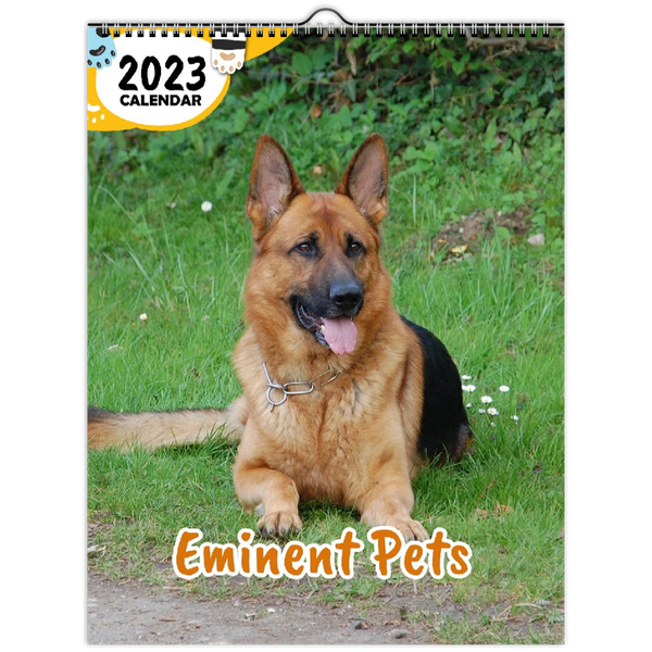 Eminent Pets: 2023 Wall Calendar
